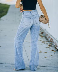 Nia High Rise 90'S Flare Denim