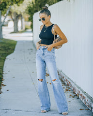 Nia High Rise 90'S Flare Denim