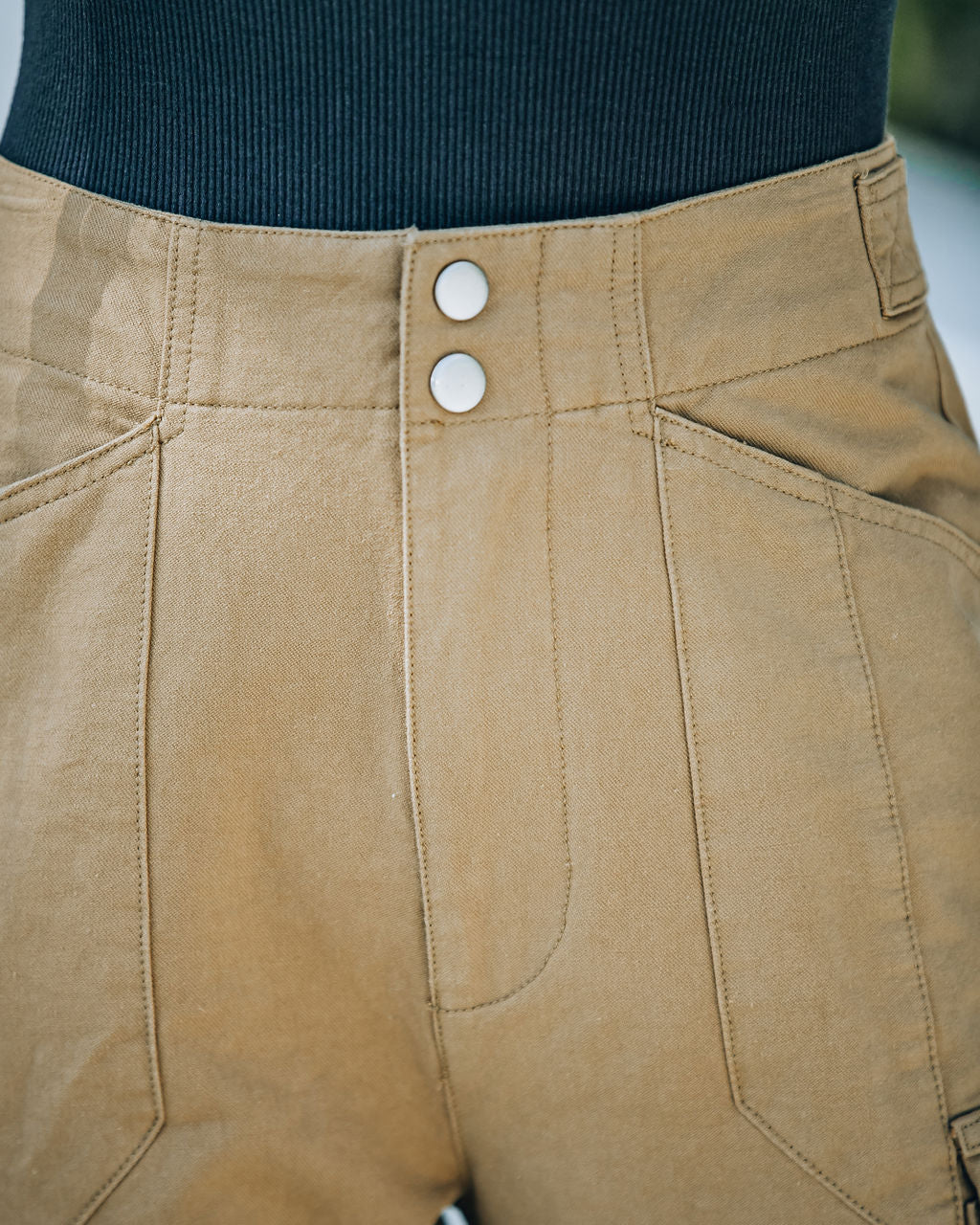 Kole Cotton Pocketed Utility Pants