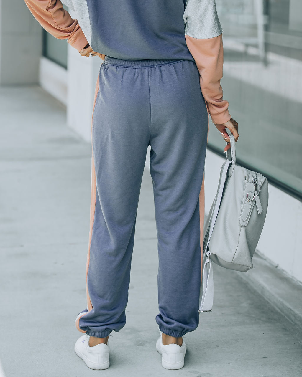 Mia Colorblock Pocketed Joggers