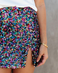 At The Disco Sequin Mini Skirt