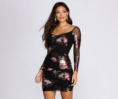 Feelin' Fresh Floral Mini Dress Oshnow