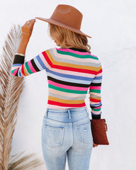 Free To Love Striped Sweater Oshnow