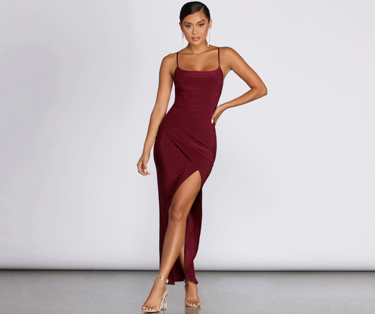 Get The Scoop Maxi Dress Oshnow