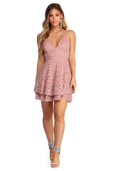 Graceful In Lace Dress Oshnow