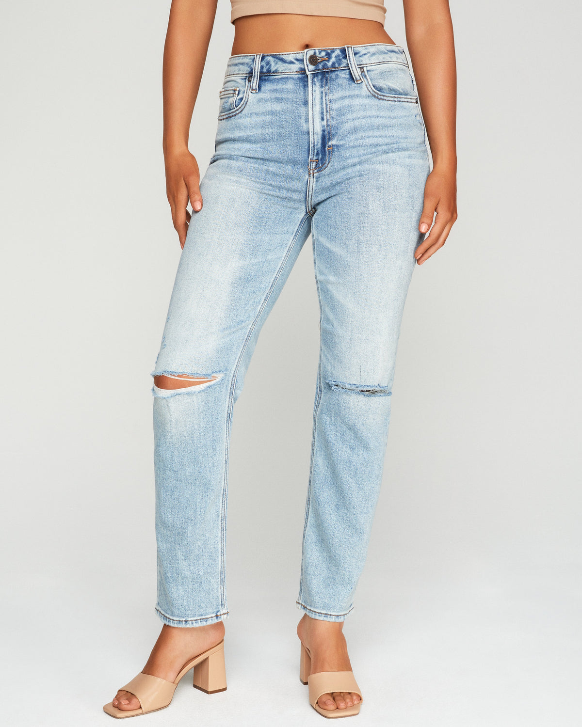 Morgan High Rise Mom Jeans