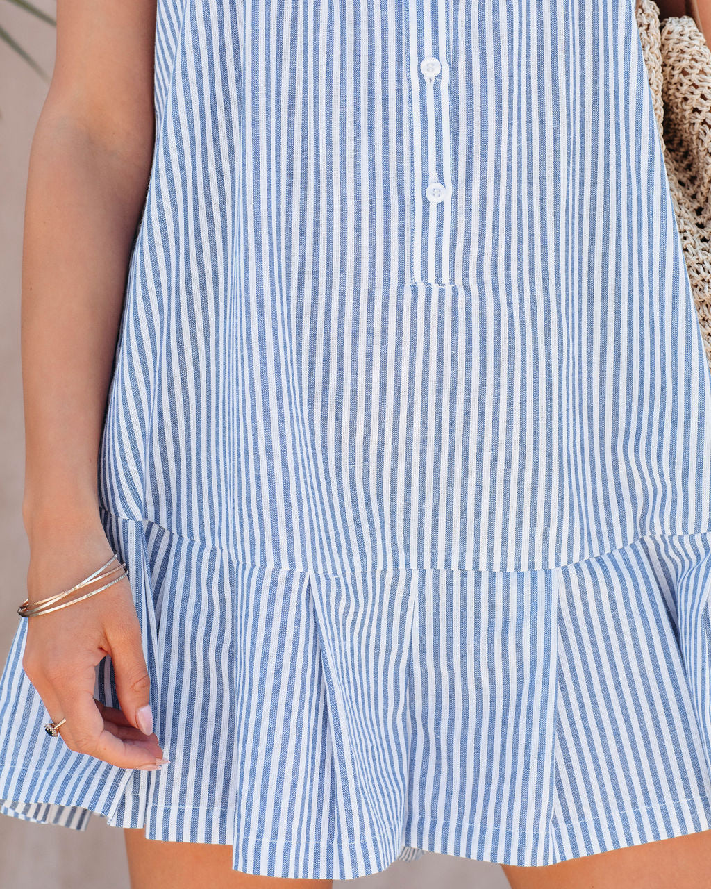 Hampton Shades Cotton Romper Oshnow