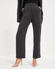 Harris Pocketed Trousers - Dark Grey Oshnow