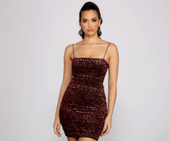 Heart Of Glam Sleeveless Mini Dress Oshnow