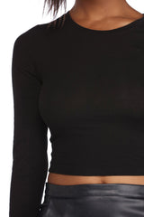 Hit The Basics Crop Top Oshnow