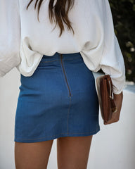 Maddy Denim Mini Skirt