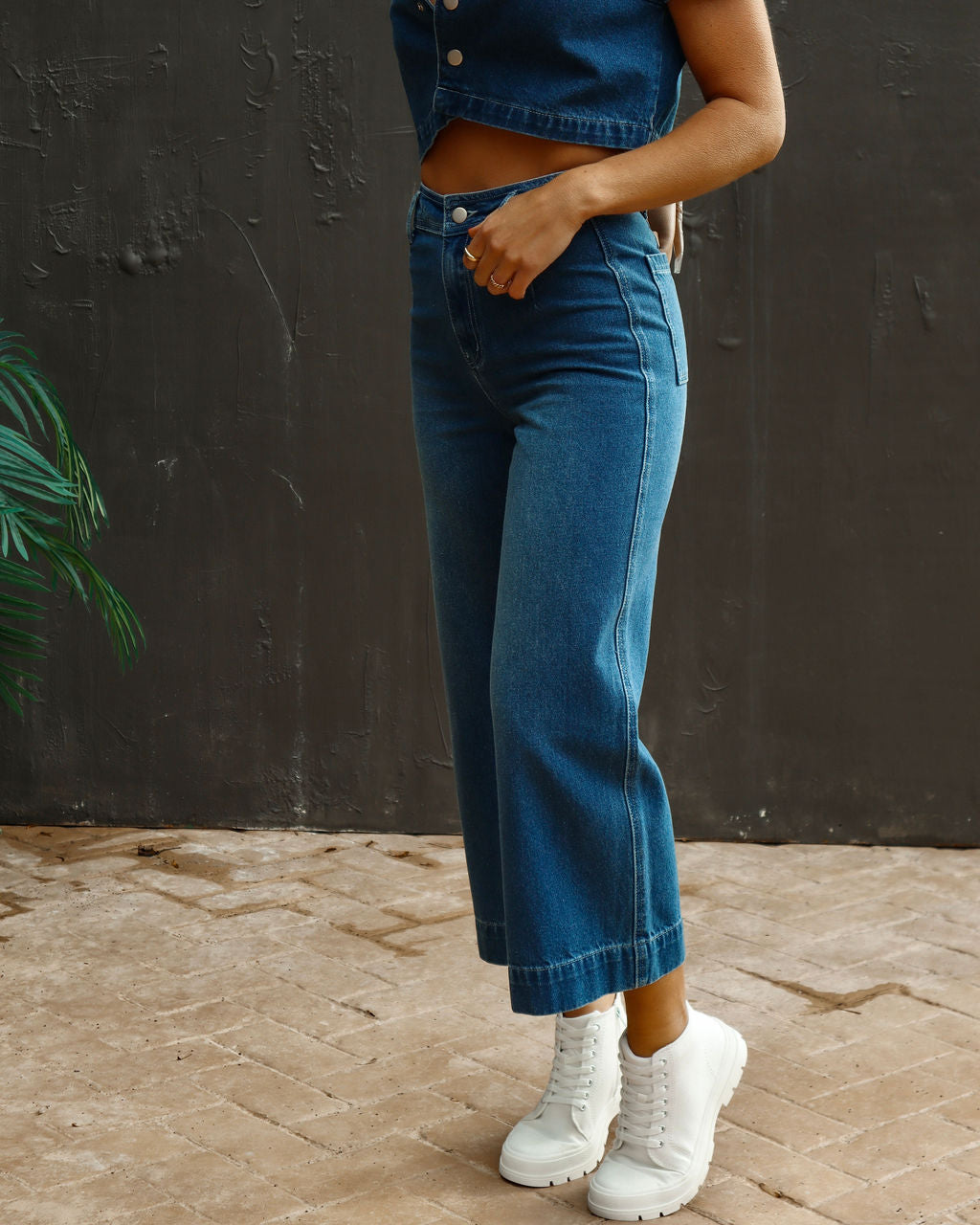 Benny High Waisted Wide Leg Jeans