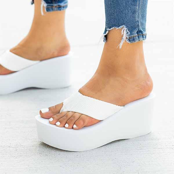 Flip-flops Foam Wedge Heel Sandals