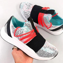 Colorful Mesh Flat Comfortable Sneakers