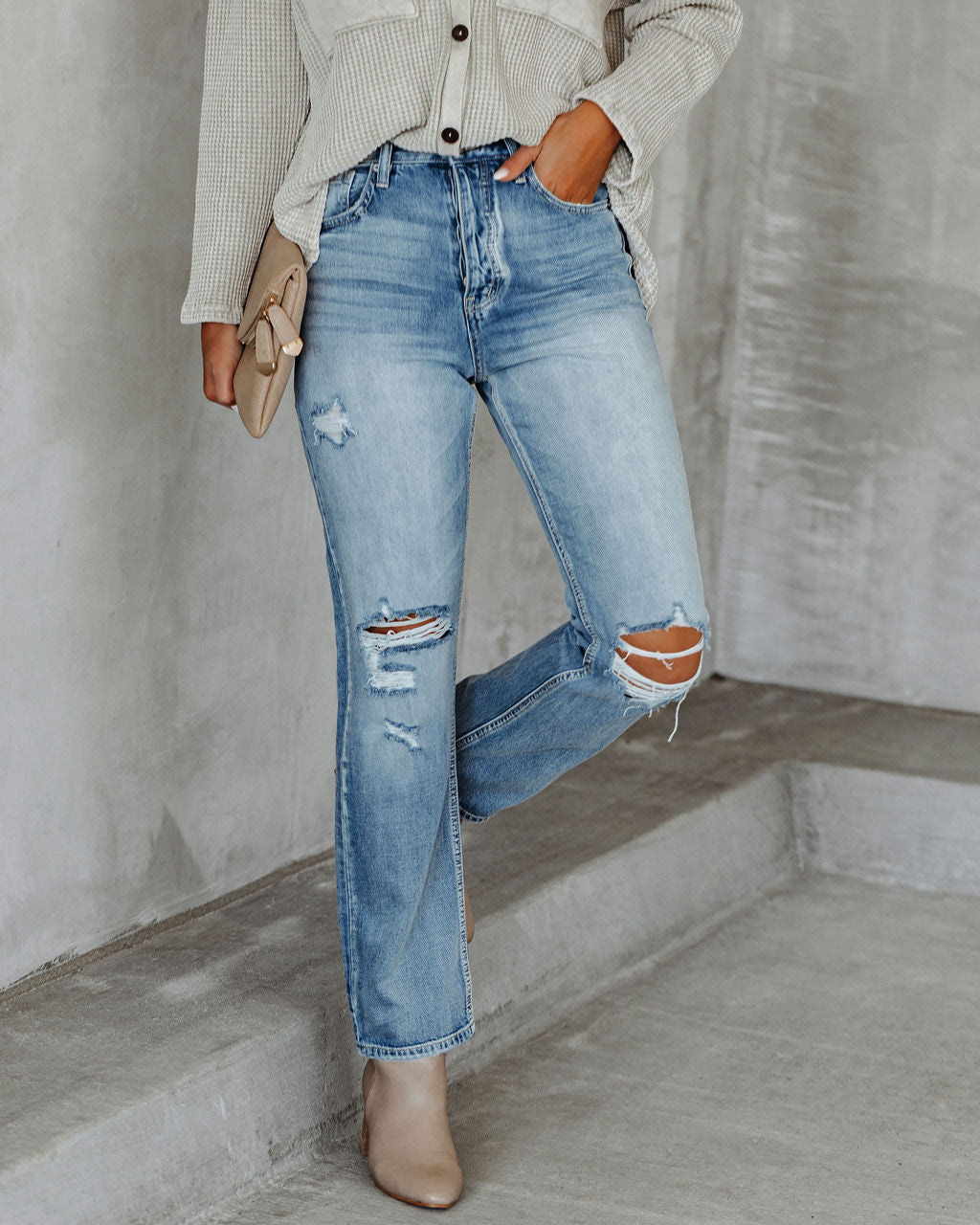 Jinx High Rise 90'S Boyfriend Denim