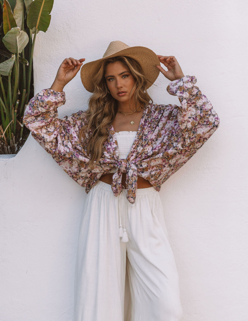 Janna Floral Print Kimono Oshnow