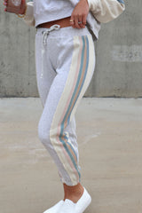 Jaxson Cotton Blend Stripe Drawstring Pants Oshnow