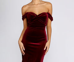 Jenisa Formal Off The Shoulder Dress Oshnow