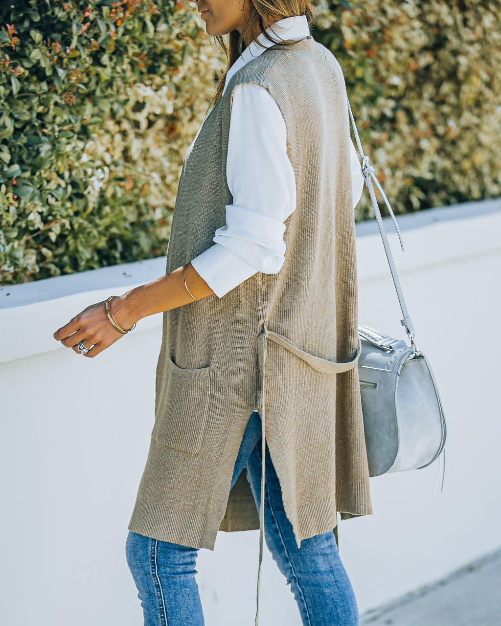 Kenneth Pocketed Knit Vest Oshnow