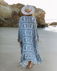 Kiawah Printed Kimono Oshnow