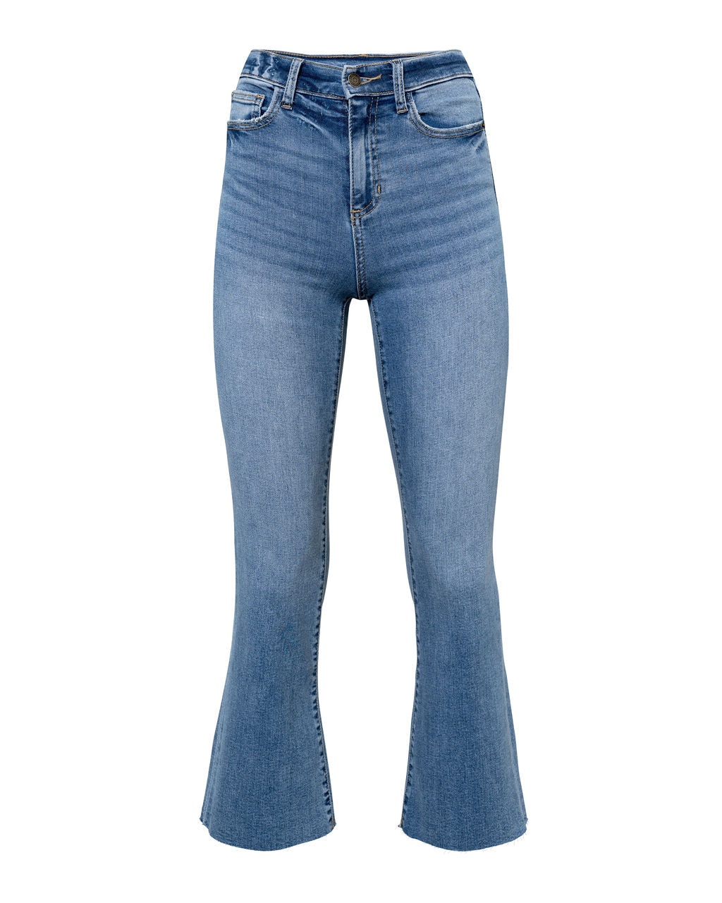 Lily Mae High Rise Kick Flare Denim