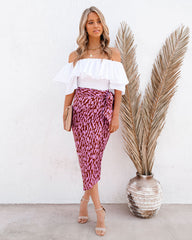 Linda Smocked Off The Shoulder Top - White Oshnow