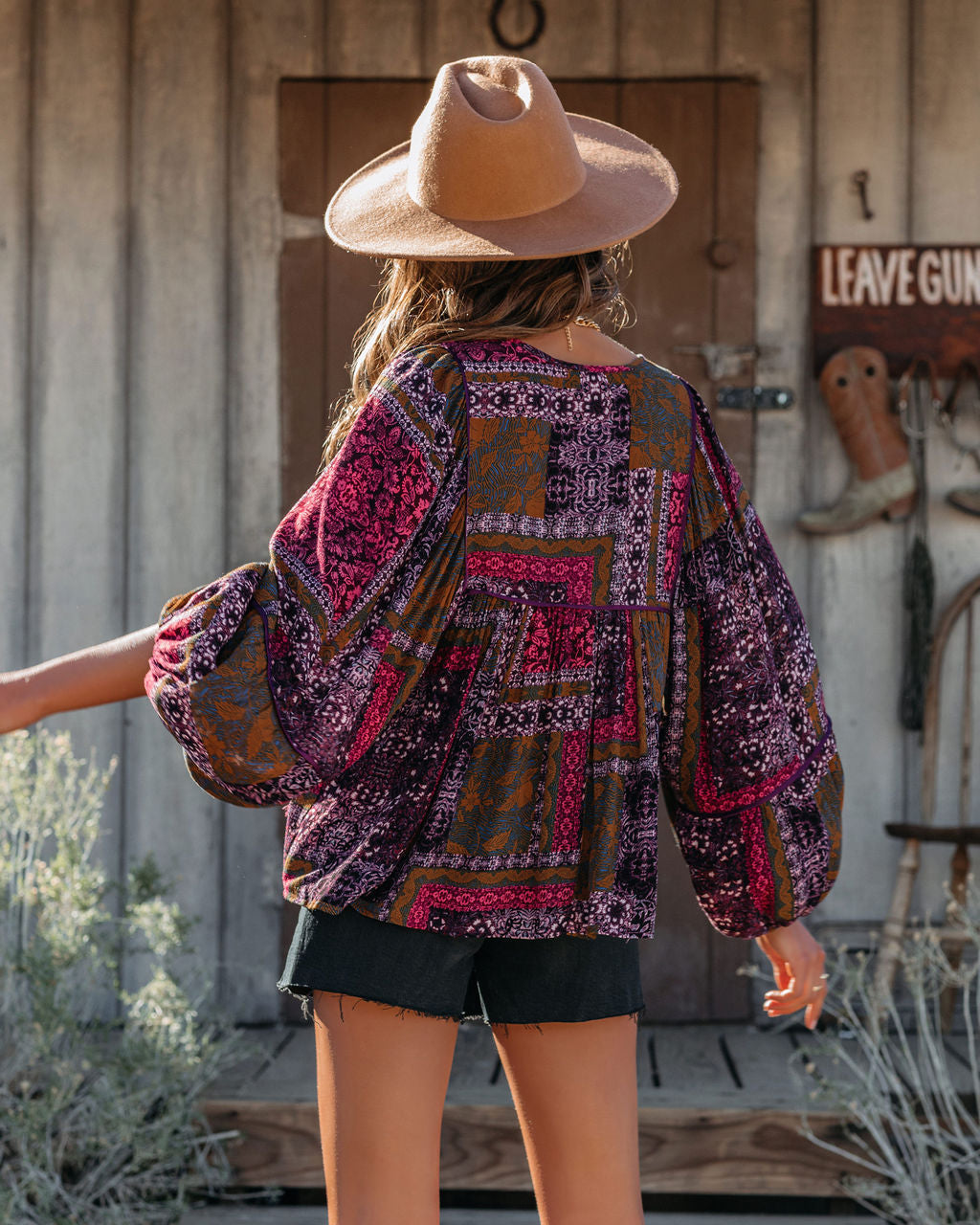 Make Magic Patchwork Tassel Top 