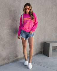 Mimosa USA Tour Sweatshirt - Pink 