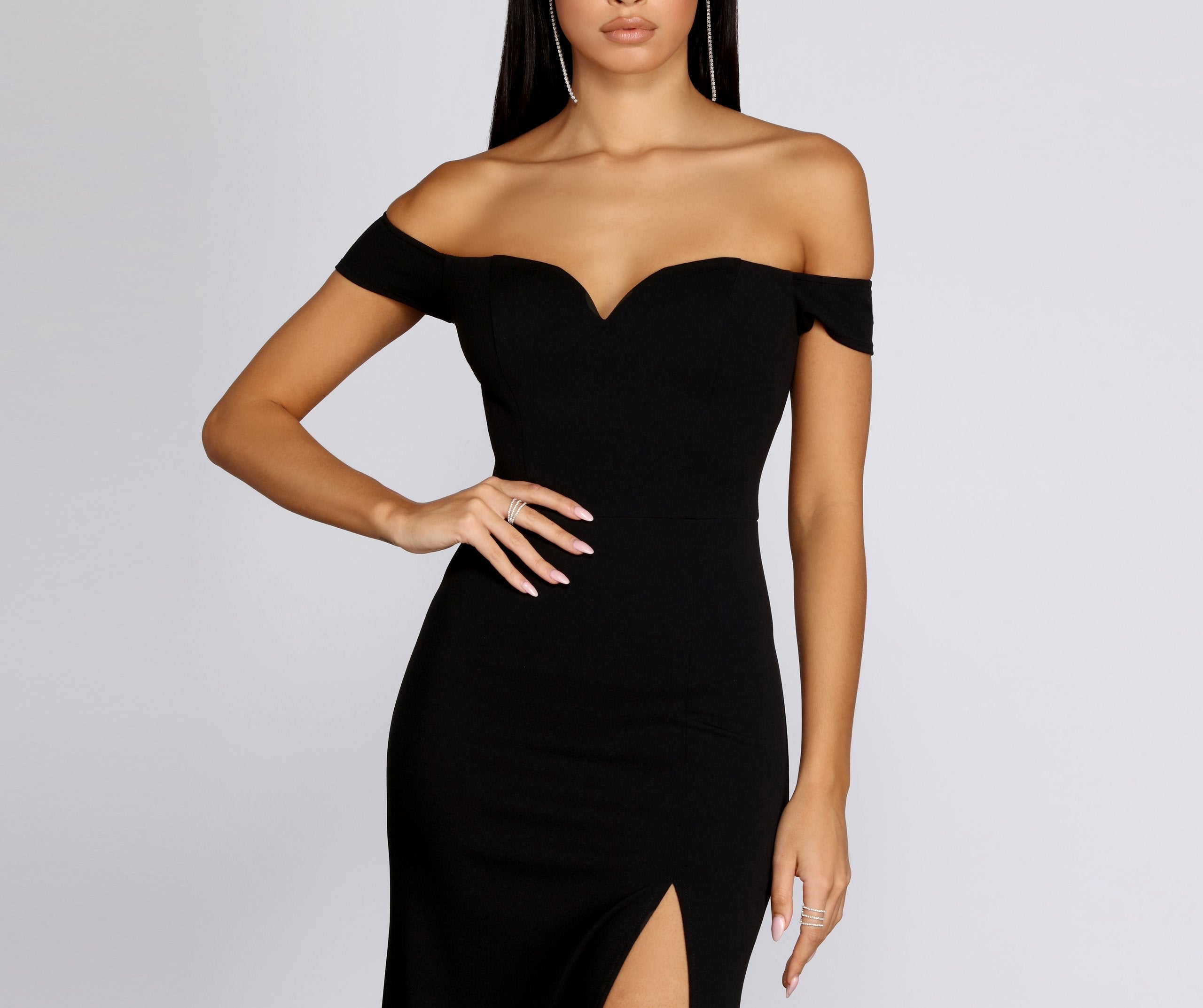 Myra Formal High Slit Dress Oshnow