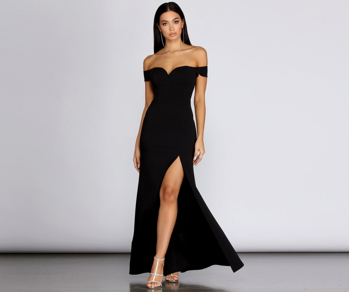 Myra Formal High Slit Dress Oshnow