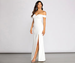 Myra Formal High Slit Dress Oshnow