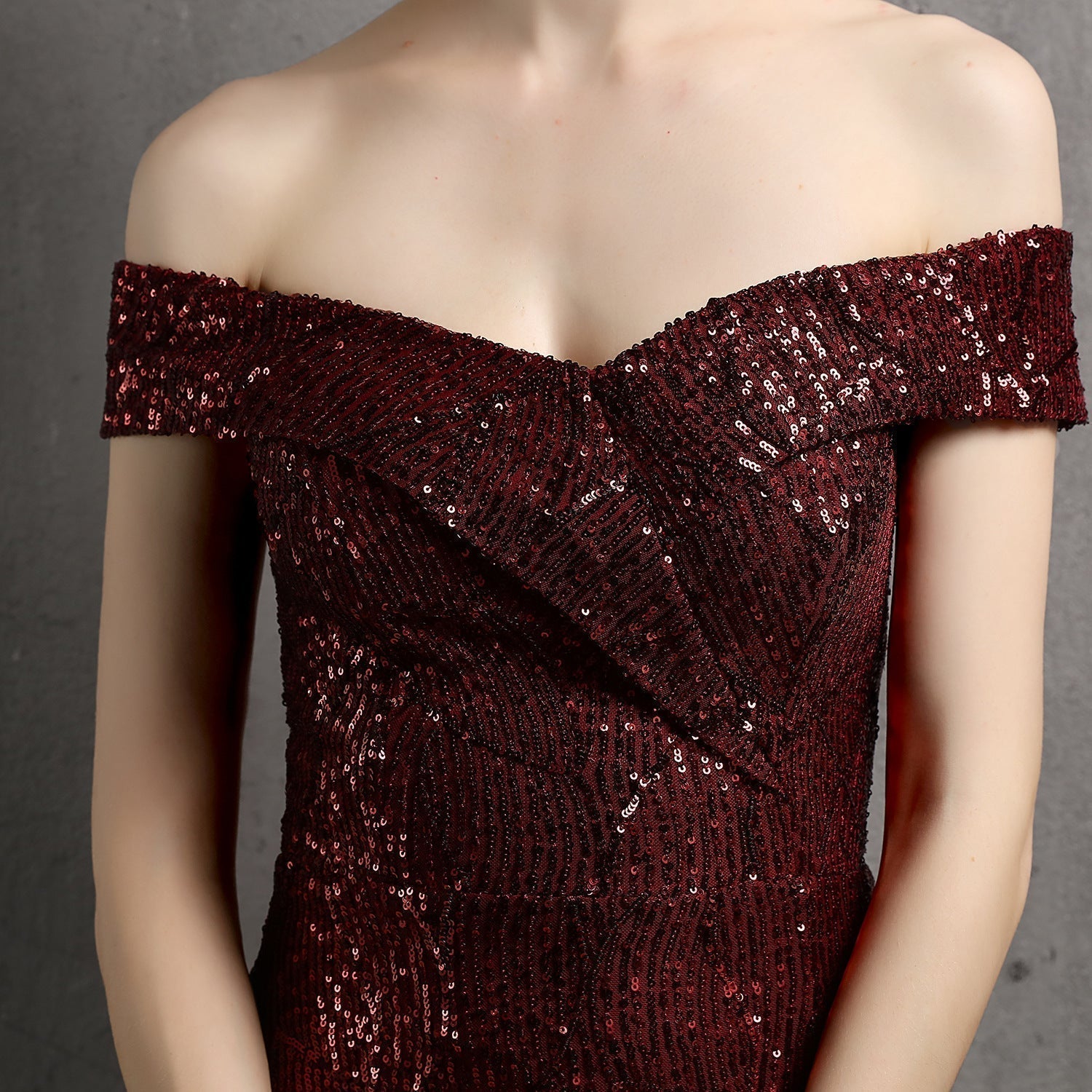 Olivia Formal Glitter Dress Oshnow