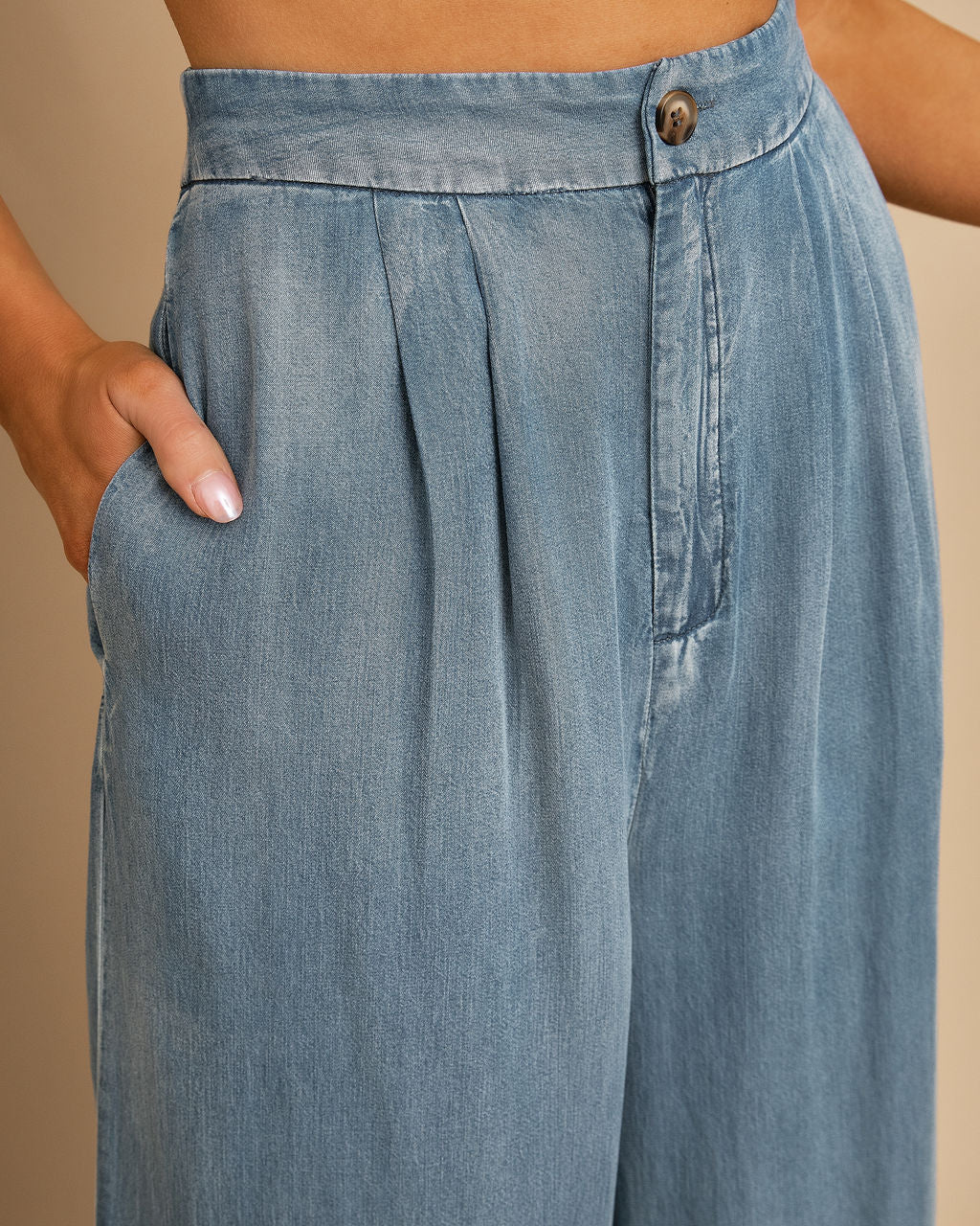 PREORDER - Compliments Washed Tencel Pocketed Pant Oshnow