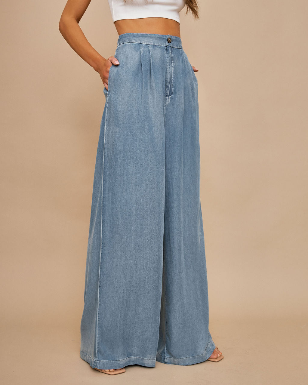 PREORDER - Compliments Washed Tencel Pocketed Pant Oshnow