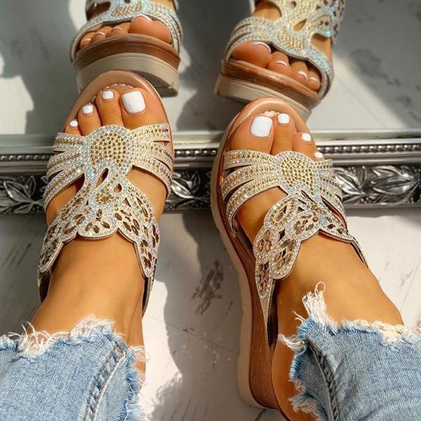 Platform Wedge Casual Sandals Oshnow