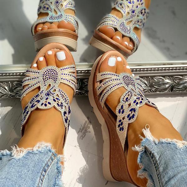 Platform Wedge Casual Sandals Oshnow