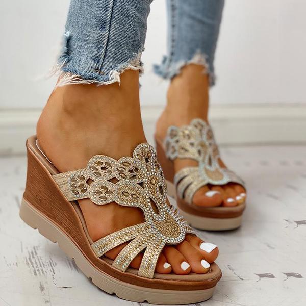 Platform Wedge Casual Sandals Oshnow