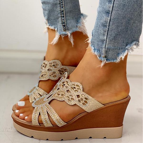 Platform Wedge Casual Sandals Oshnow