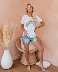 Pot Of Gold Heathered Rainbow Tee Oshnow