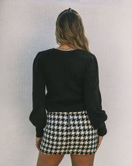 Rafaella Houndstooth Mini Skirt Oshnow