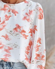 Reunited In Love Floral Blouse Oshnow