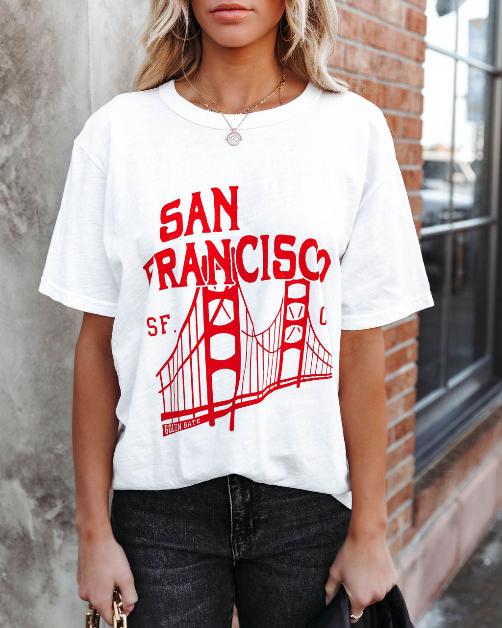 San Francisco Ca Cotton Tee Oshnow