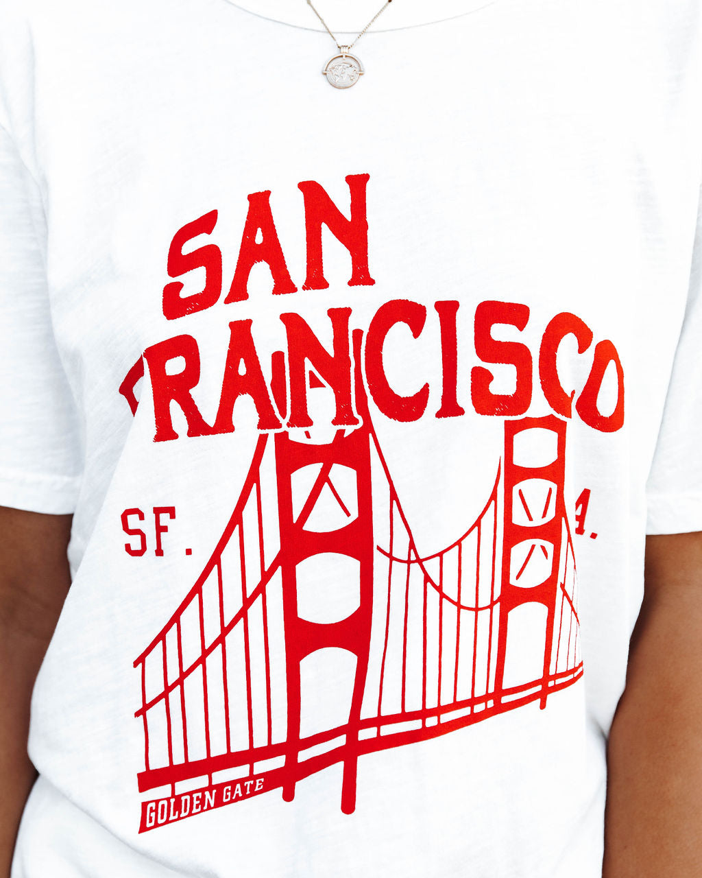 San Francisco Ca Cotton Tee Oshnow