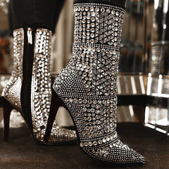 Shine Bling Boots Oshnow