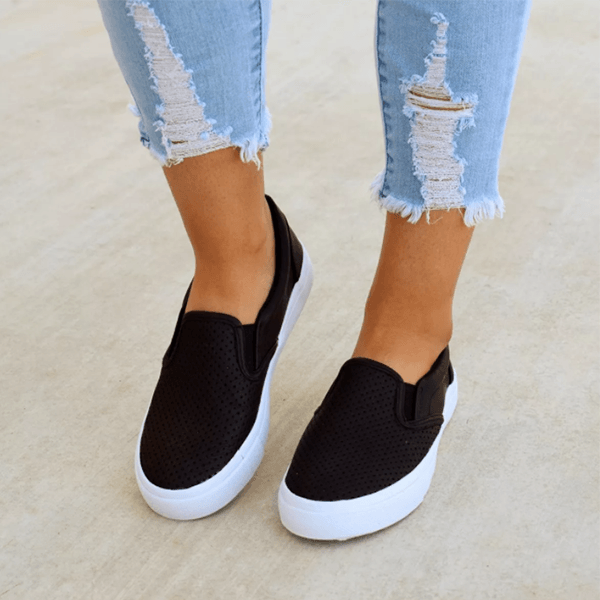 Slip On Running Flat Sneakers Oshnow