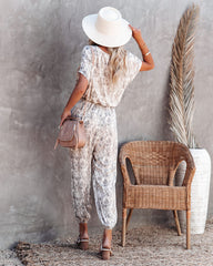 Spread Love Pocketed Shimmer Jumpsuit Oshnow