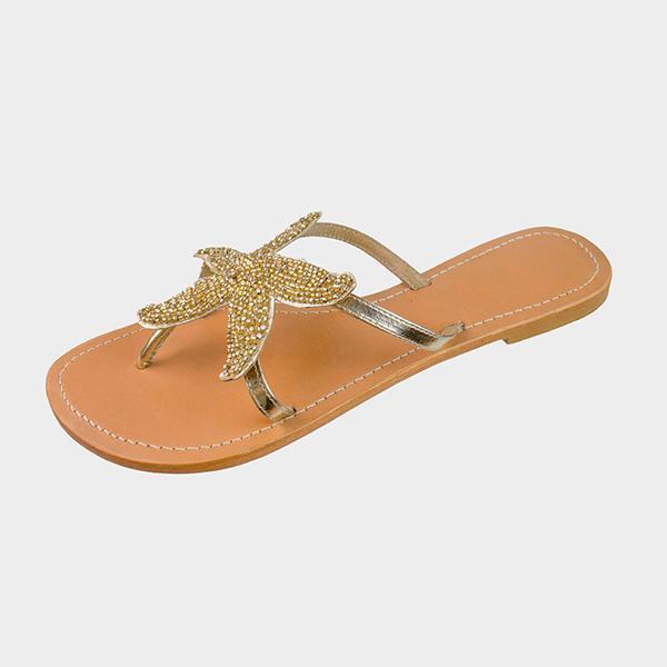 Starfish Beach Flat Sandals Oshnow