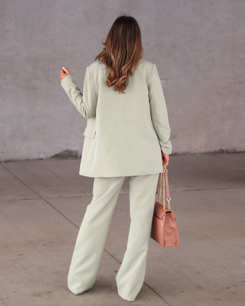 Talk To Me Pocketed Wide Leg Pants - Sage Oshnow