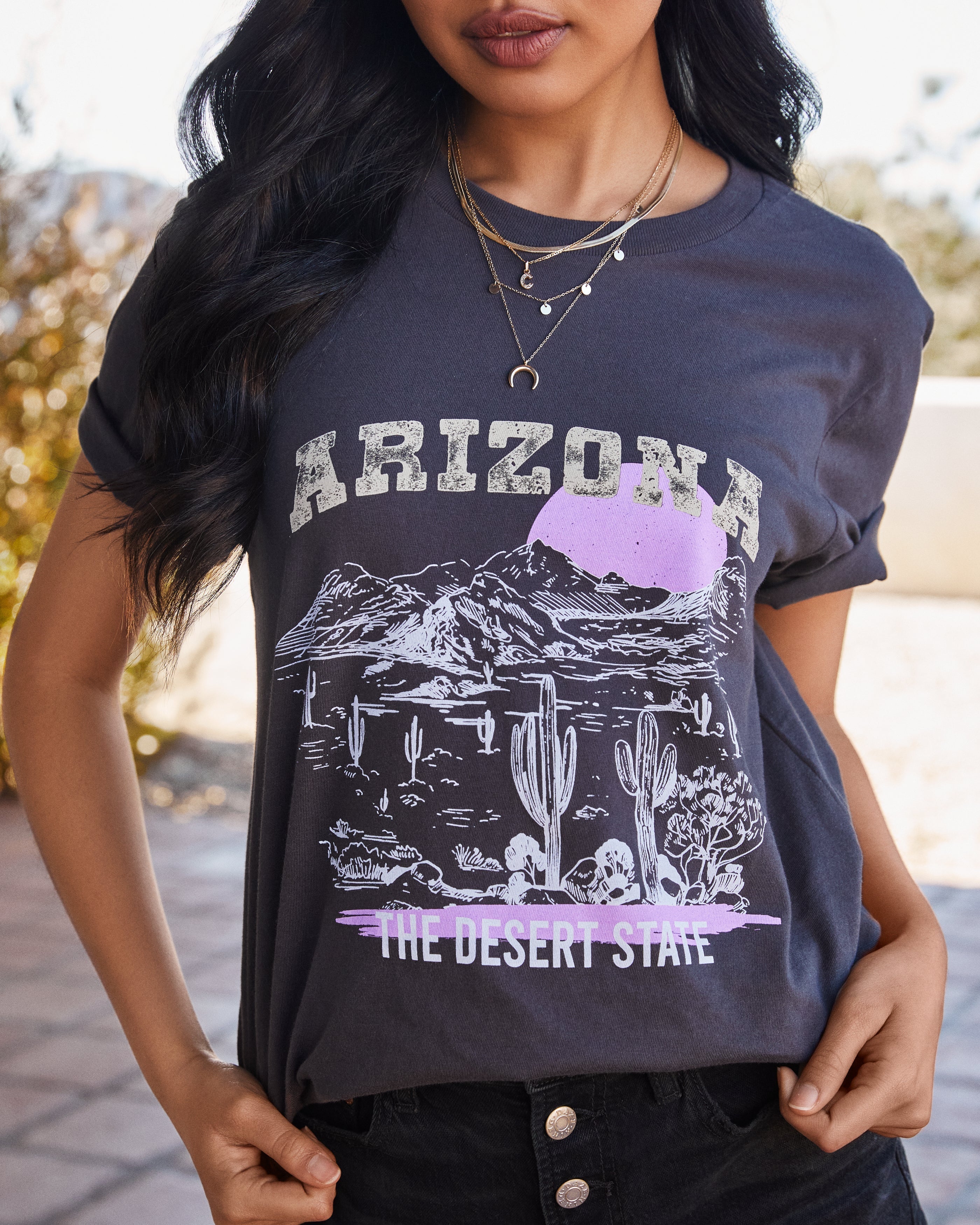 The Desert State Cotton Arizona Tee Oshnow