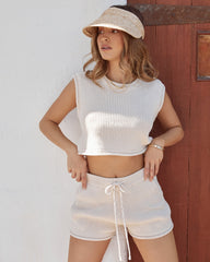Caliente Cotton Blend Pocketed Shorts